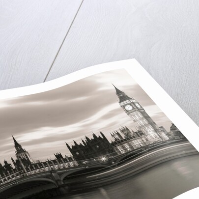 Westminster bridge at dusk by Assaf Frank